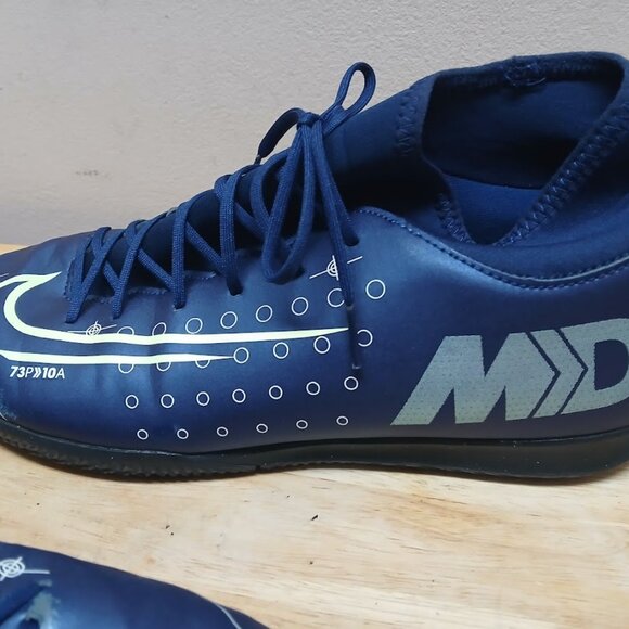 Nike Men Mercurial Superfly 7 Club MDS IC Sneakers Blue Void BQ5462-401 Sz 11 - Picture 2 of 14